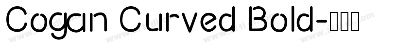 Cogan Curved Bold字体转换